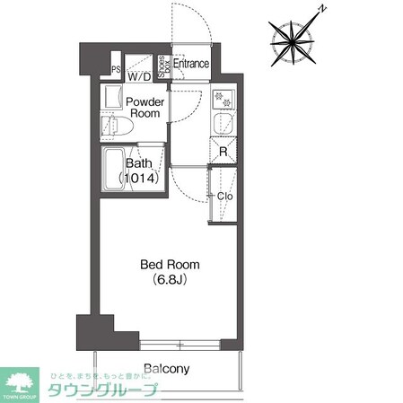 BPRレジデンス南行徳の物件間取画像
